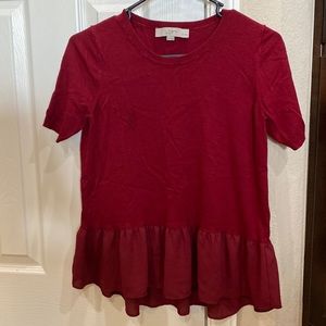 Red Loft shirt